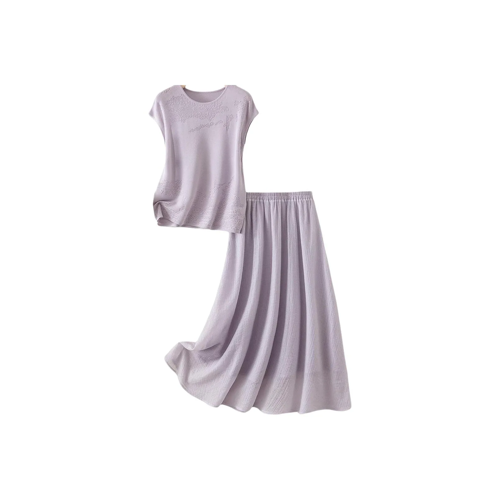 IHIMI Комплект с юбкой Женские Мягкий фиолетовый