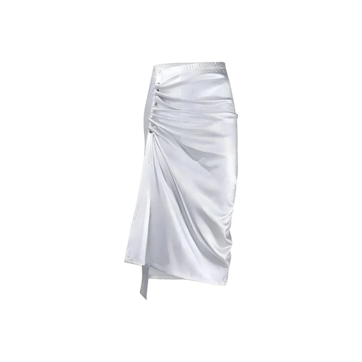 Paco Rabanne Casual Long Skirts Women's Silver