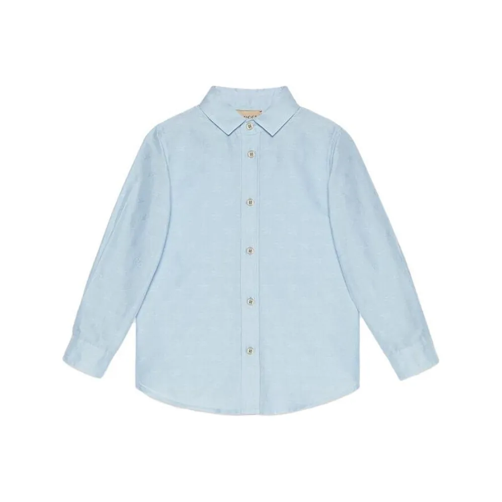GUCCI Светло-синий Kids Рубашки