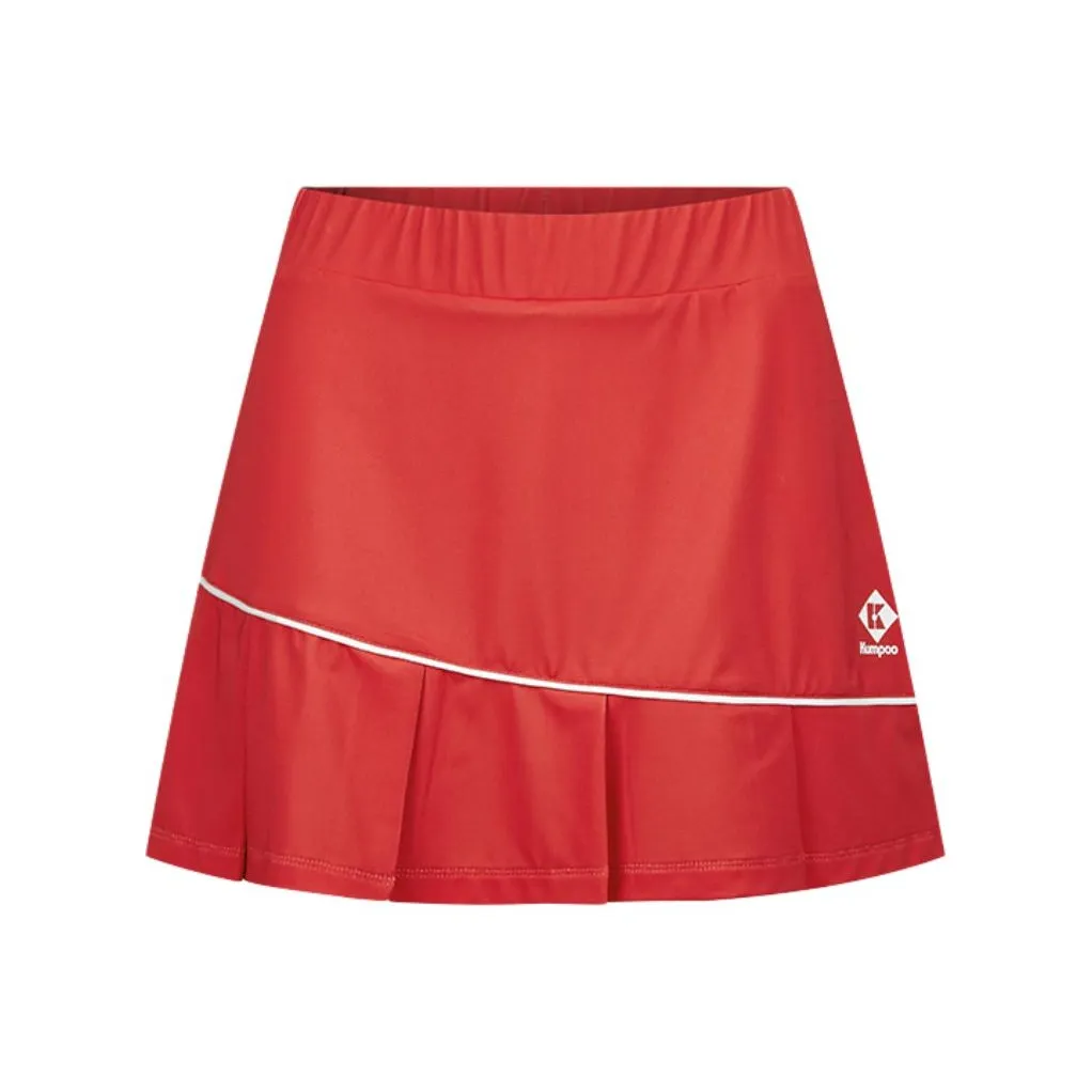 KUMPOO Повседневные короткие юбки Женские Red