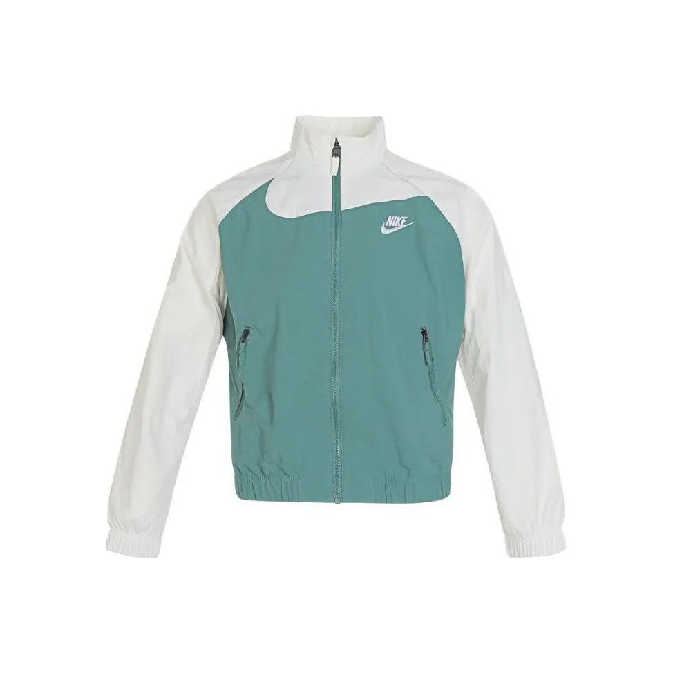 NIKE Зеленые Детские Softshell-куртки