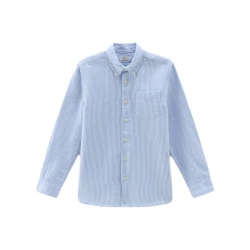 WOOLRICH Синие Детские Рубашки