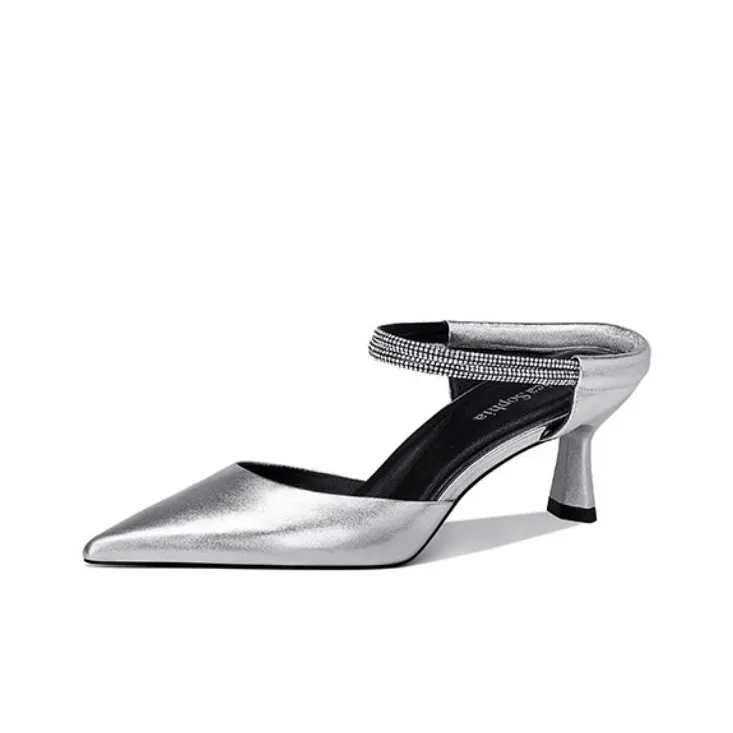 JESSICA SOPHIA Резиновая подошва устойчивая к истиранию домашние тапочки женские