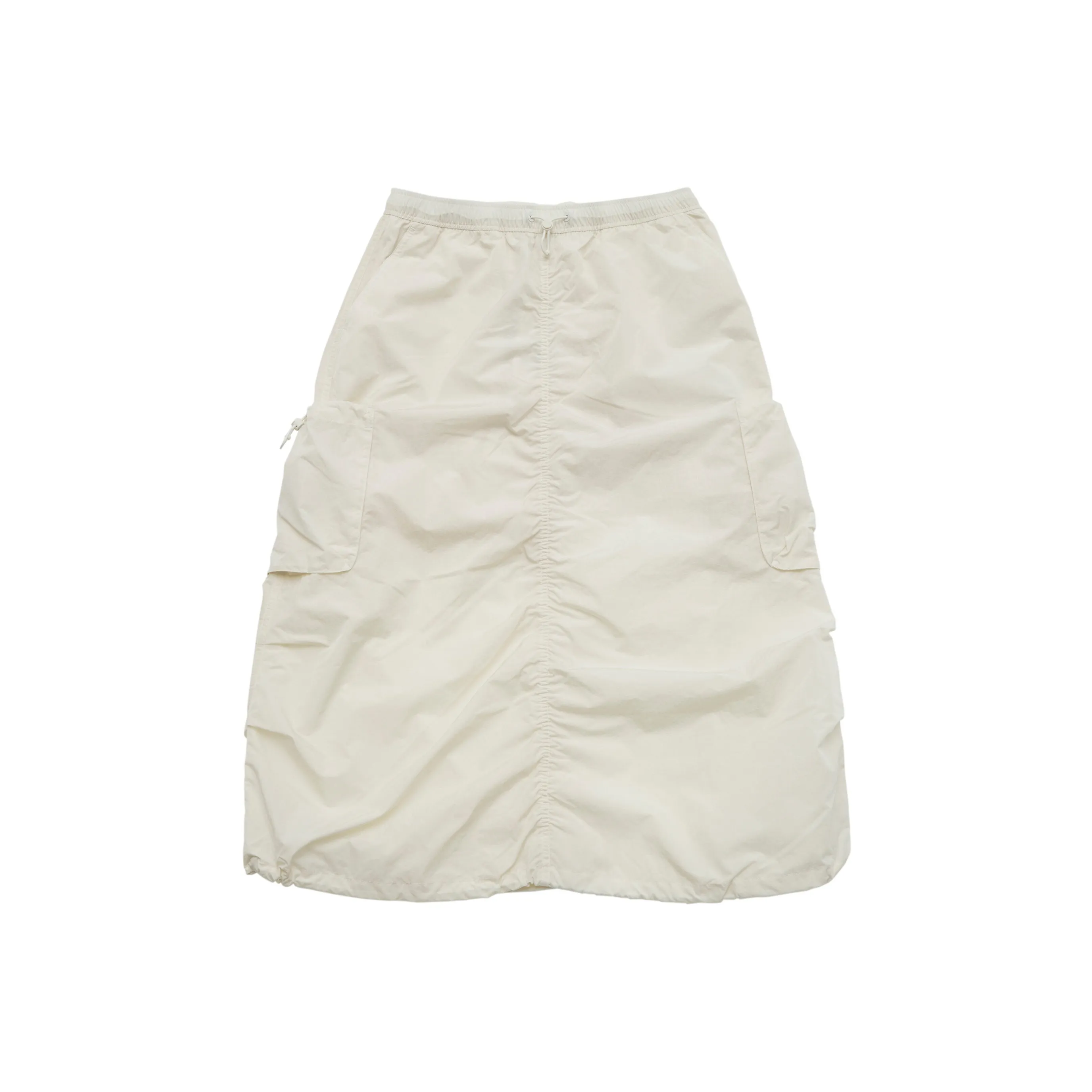 Mlb Base Logo New York Yankees Basic Collection SS25 Повседневный Длинный Юбка Женские Айвори