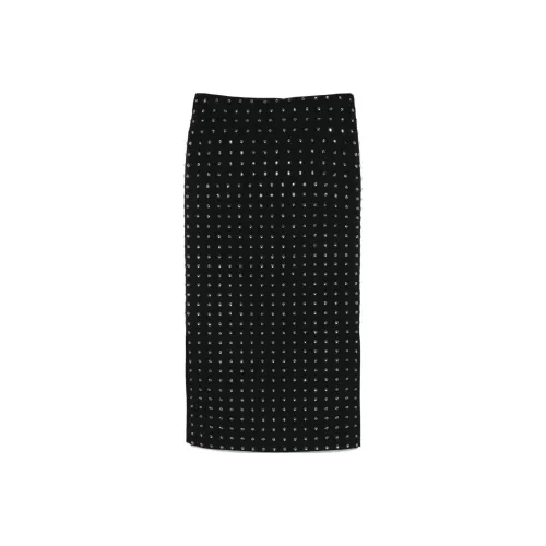 SportMax Черные Женские Повседневные Длинные Юбки