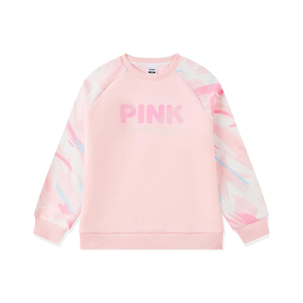 QIAODAN Толстовка Oriole Розовая Подростки