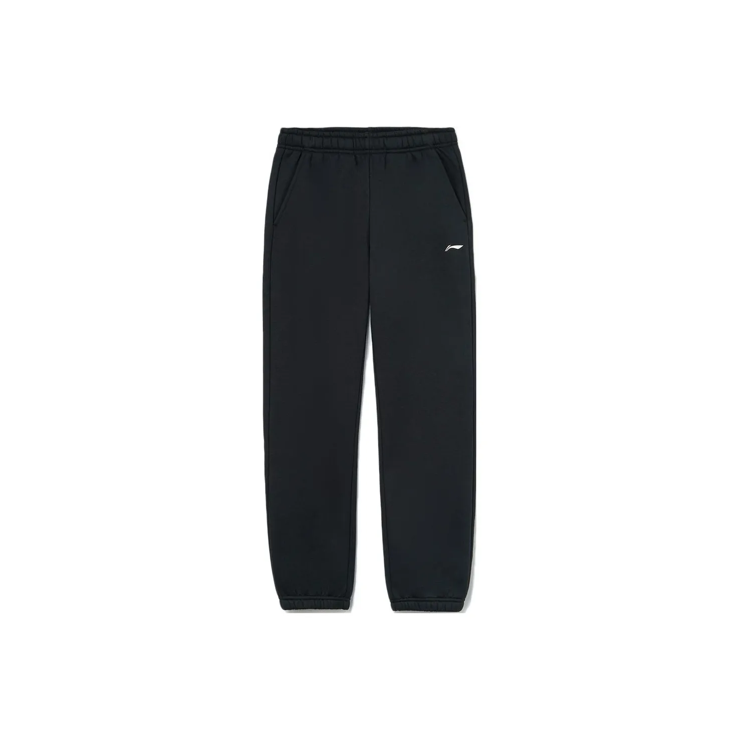 LINING YOUNG Вязаные тренировочные штаны черного цвета