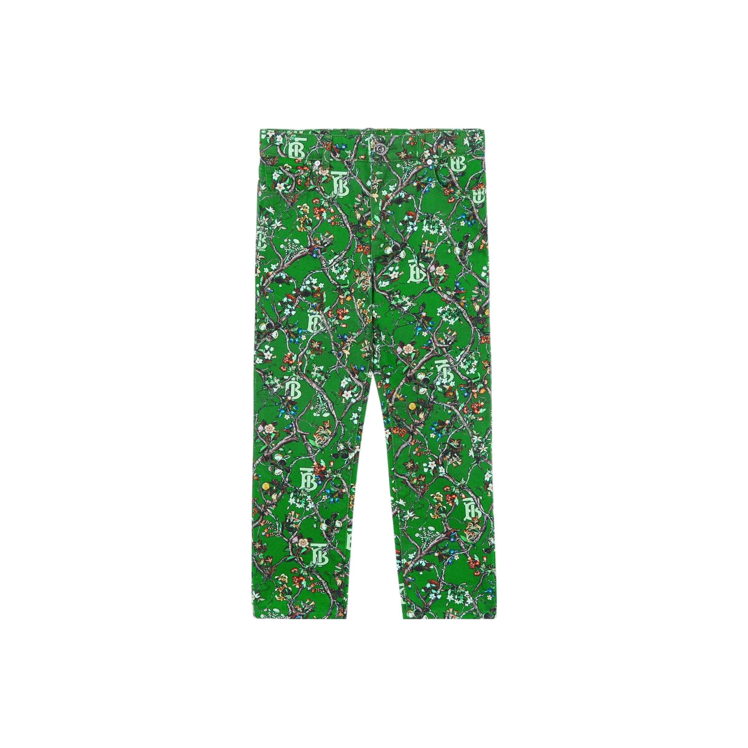 Burberry Джинсы FW22 Зеленый Детский