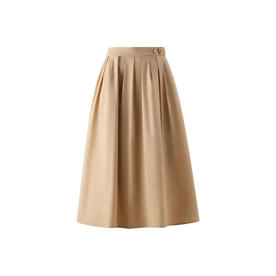 E.land Повседневный Длинный Юбка Женские