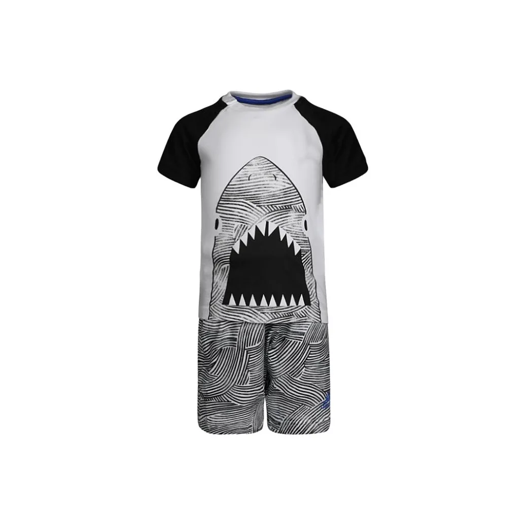 Adidas Повседневная спортивная одежда Белый с принтом Infant и Toddler