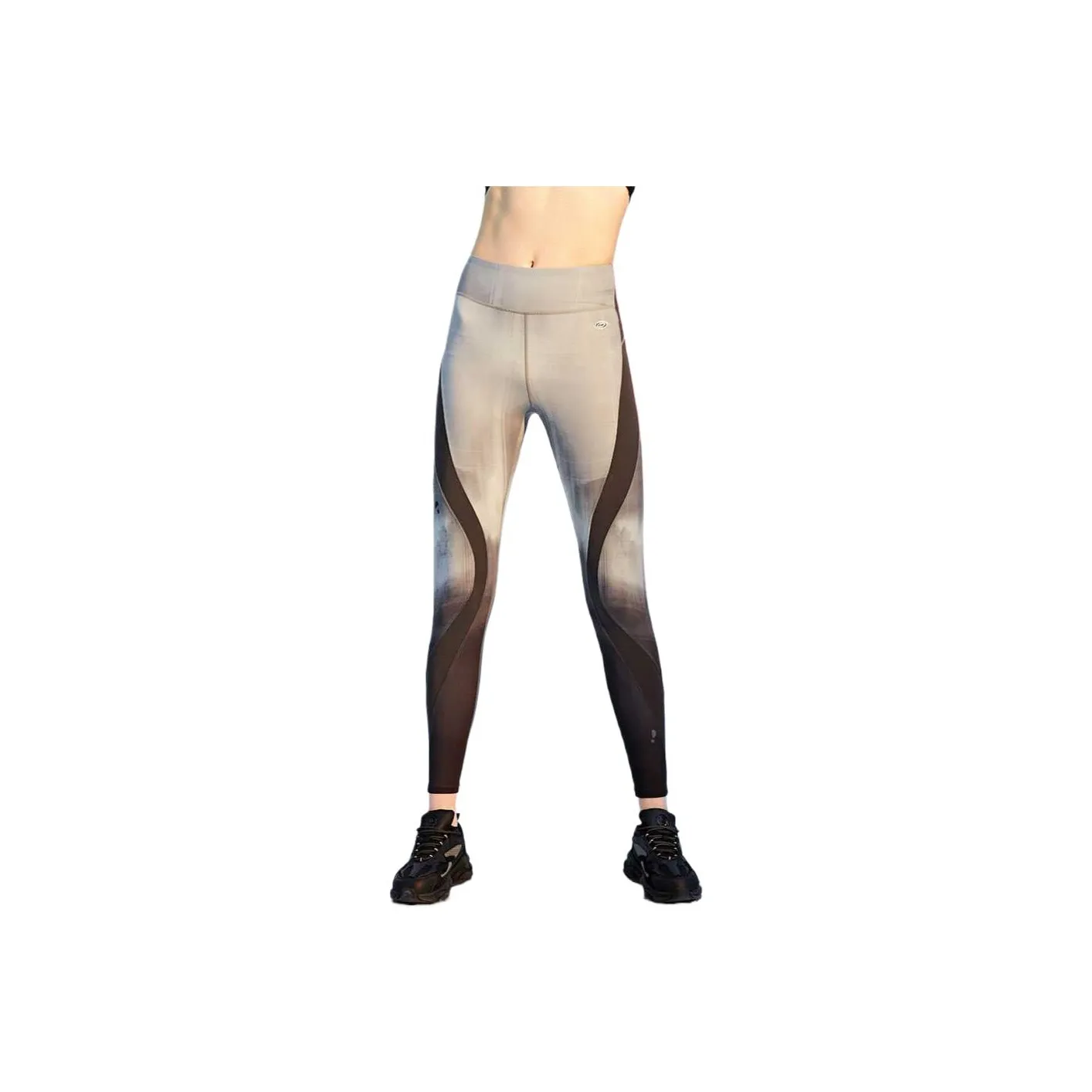 KAPPA Спортивные брюки Женские Укрепленные Стально-серый