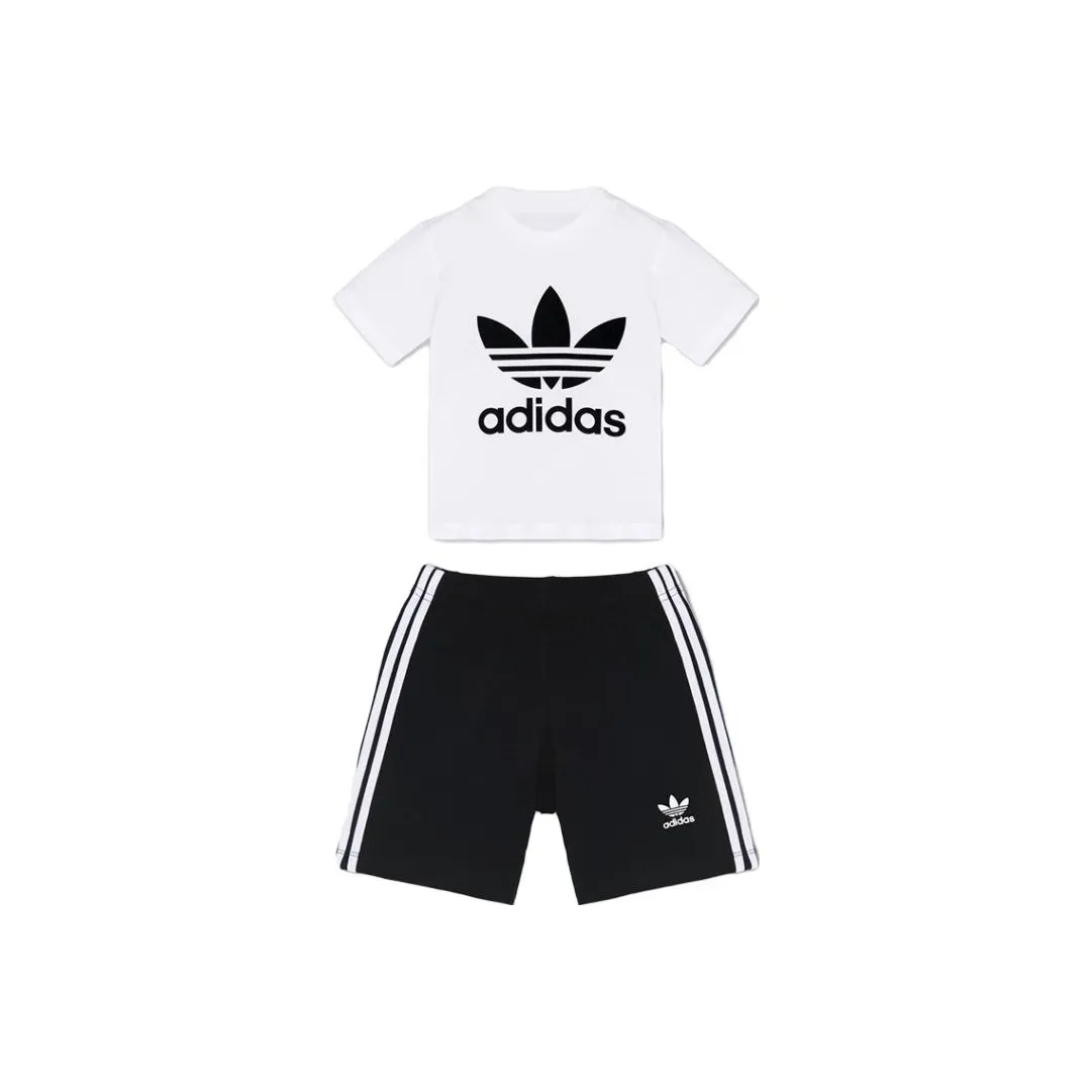 Adidas Originals Crawlers Черный Белый Дети Возраст 3-7 Лет