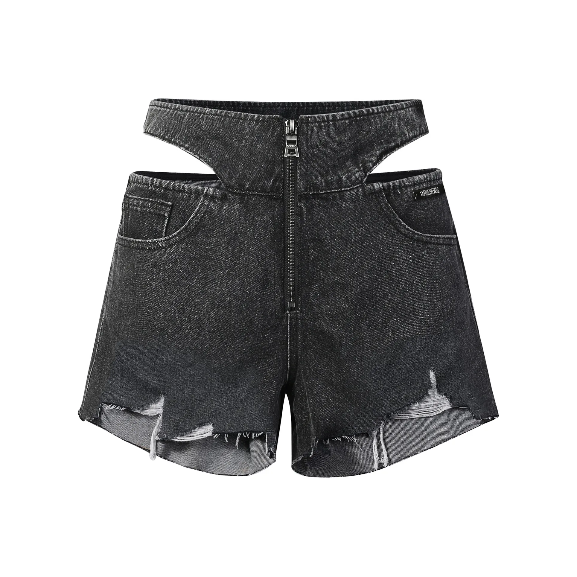 Guuka Hero Джинсовые шорты Женские Черные
