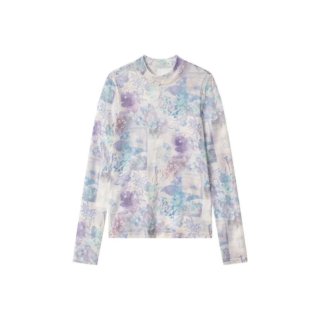 XIRAN Психоделический фиолетовый женский трикотаж