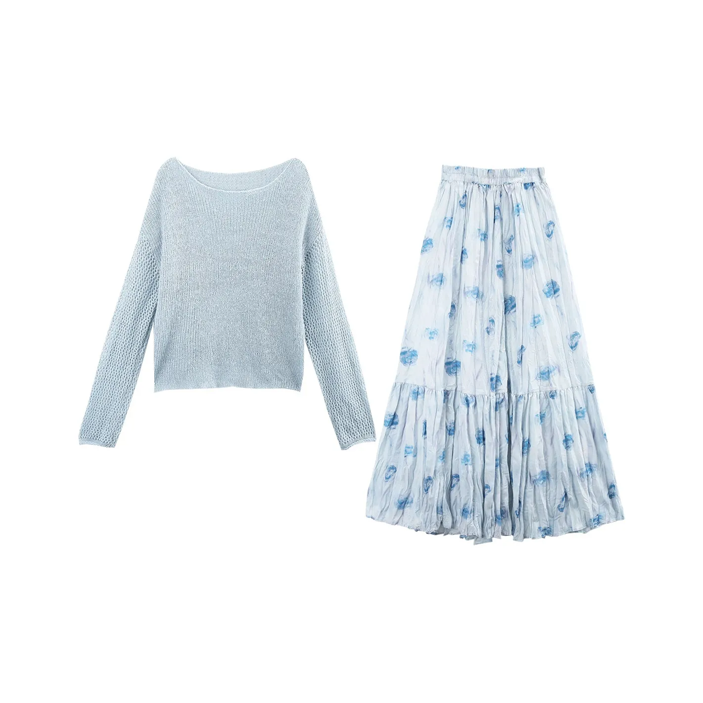 Комплект с юбкой A Paradise For Awakening женский синий