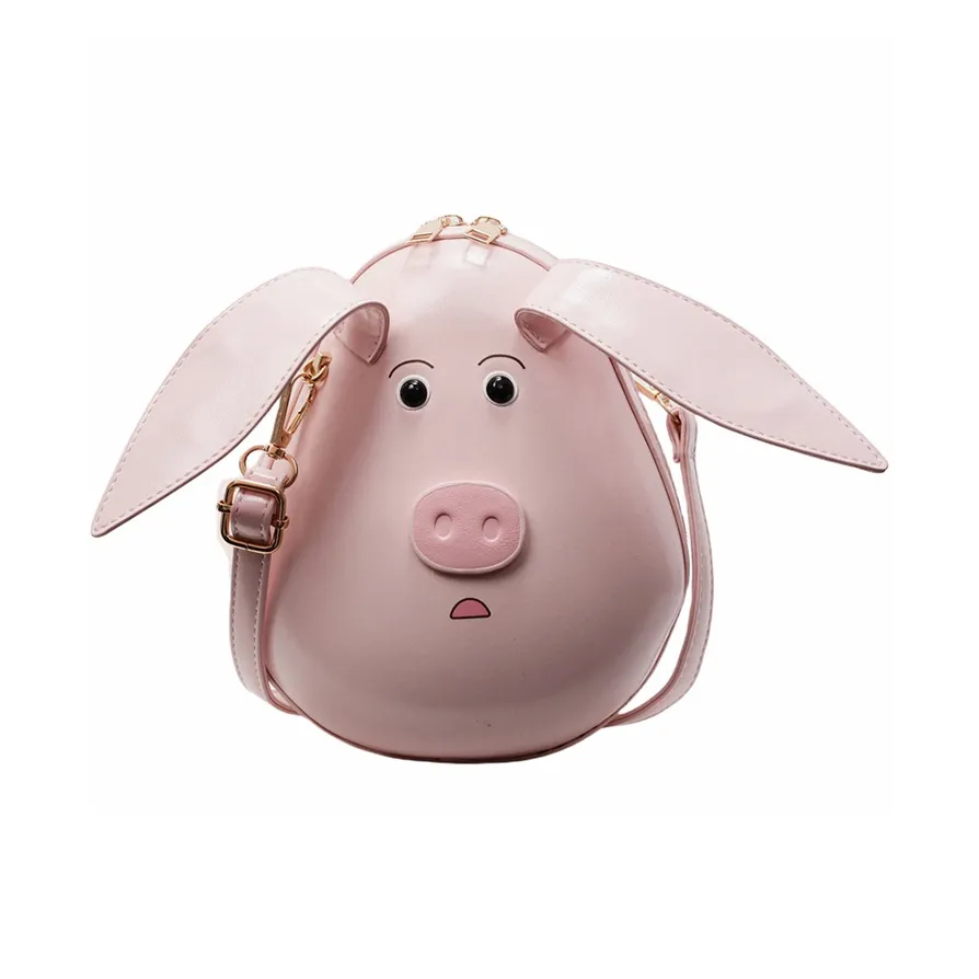 Bywhich ПУ (полиуретан) Сумка через плечо Женская Розовая