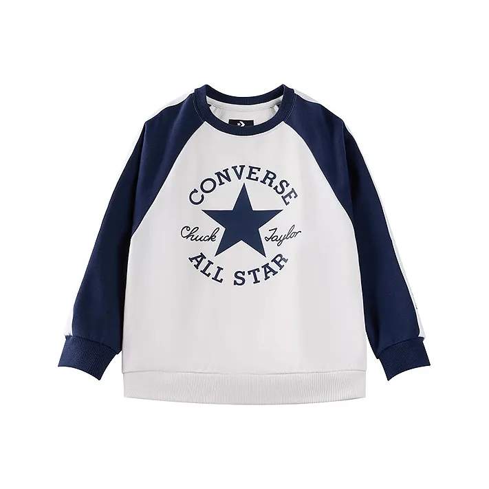 Конверс Толстовка Темно-синий Синий Дети Возраст 3-7 Лет