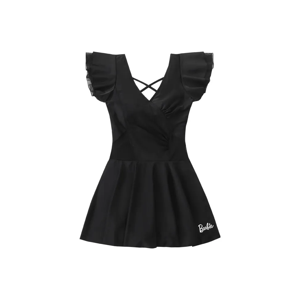 Барби Ван-Пис Купальник Женский Черный