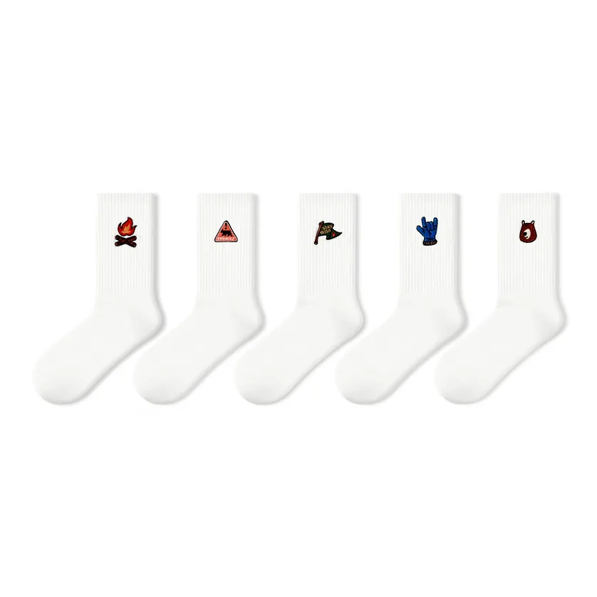 PRIMEET Носки Crew Мужские упаковка из 5 пар