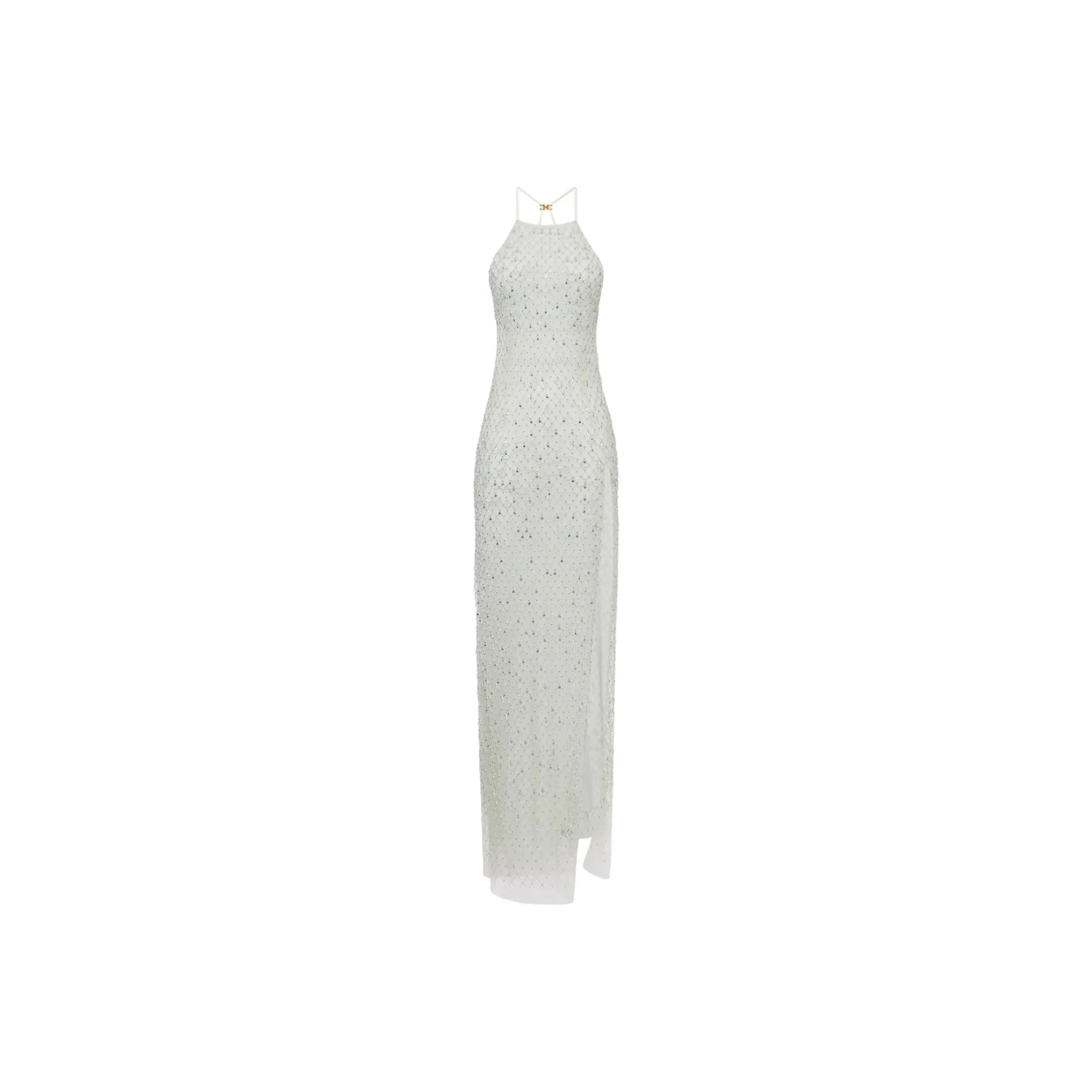 Elisabetta Franchi Crystal embellished Gown