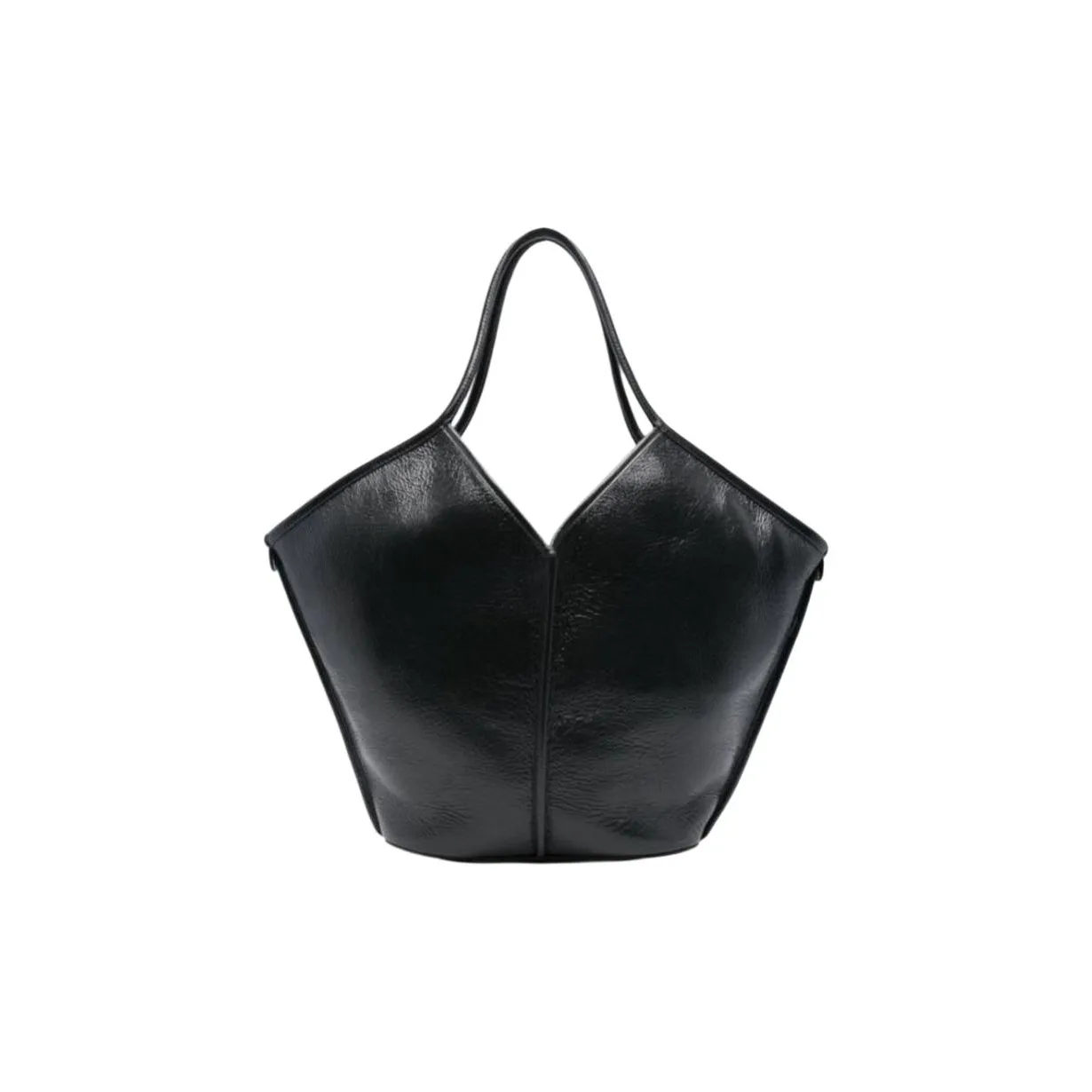 Hereu Cow Leather Handbag Women's Black