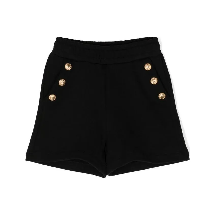 BALMAIN SS23 Шорты Детские Черные