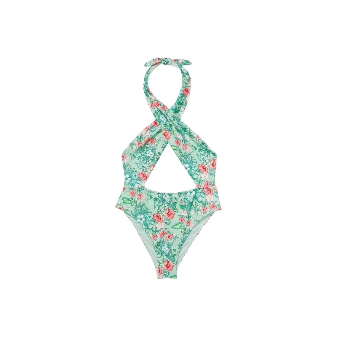 Victoria's Secret Van Pis Купальник Женский Зеленый