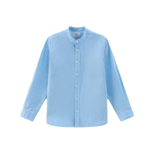 WOOLRICH Синие Детские Рубашки