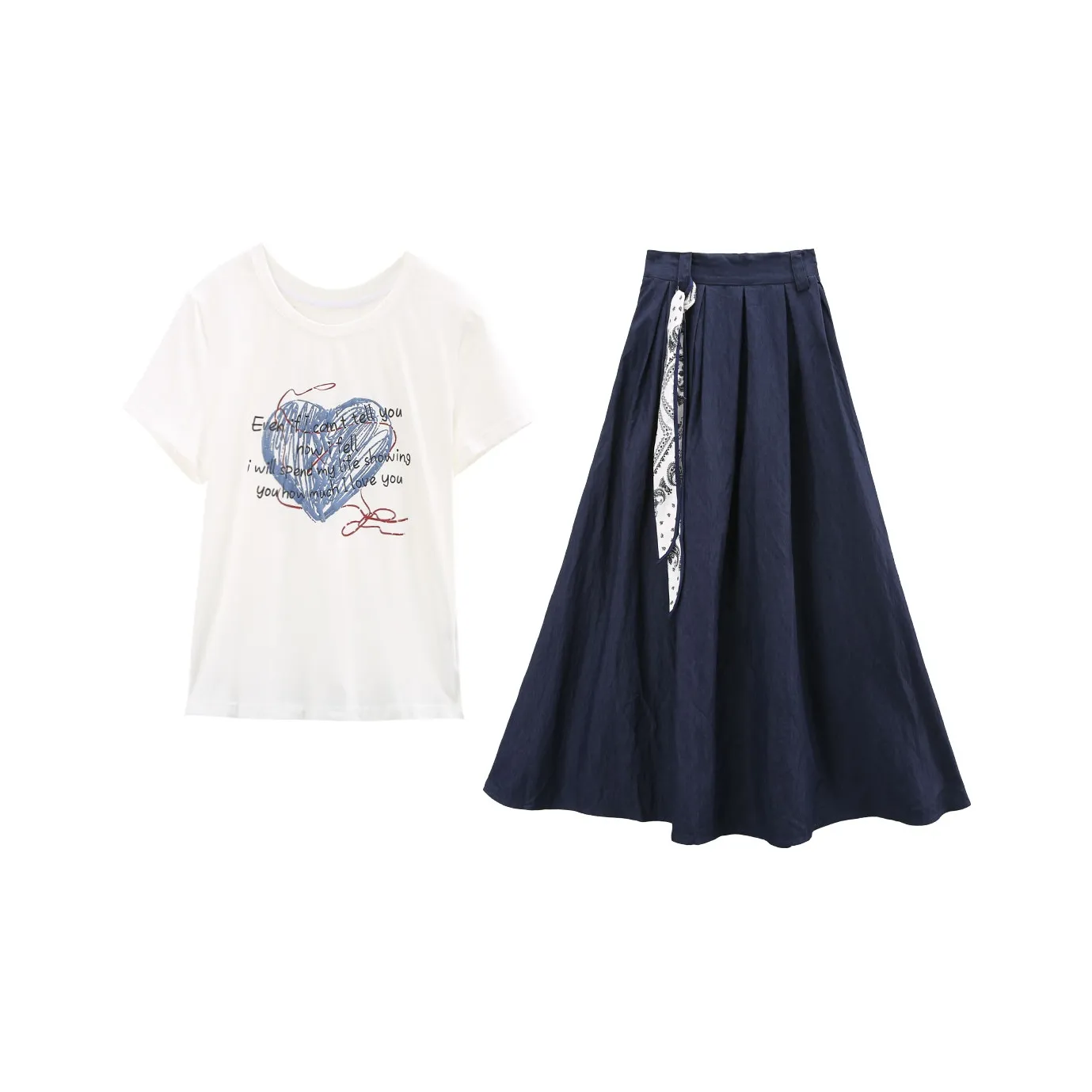 Комплект с юбкой A Paradise For Awakening для женщин