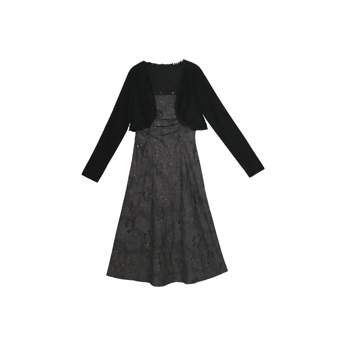 IT'Real SS25 Комплект с юбкой Женские Темно-серый