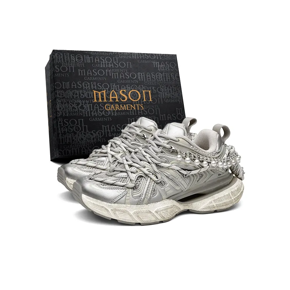 Masongarments Cage Series Толстая подошва Низкий топ Унисекс