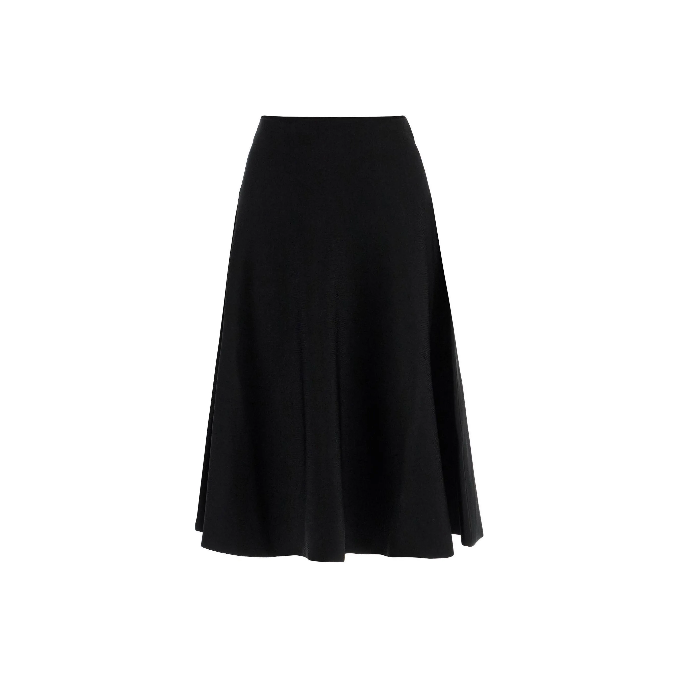 THE ROW Harley Mid Rise Midi Skirt