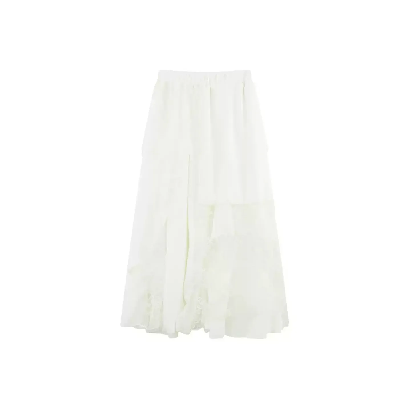 LEMON FAIRY Повседневная длинная юбка женский абрикос