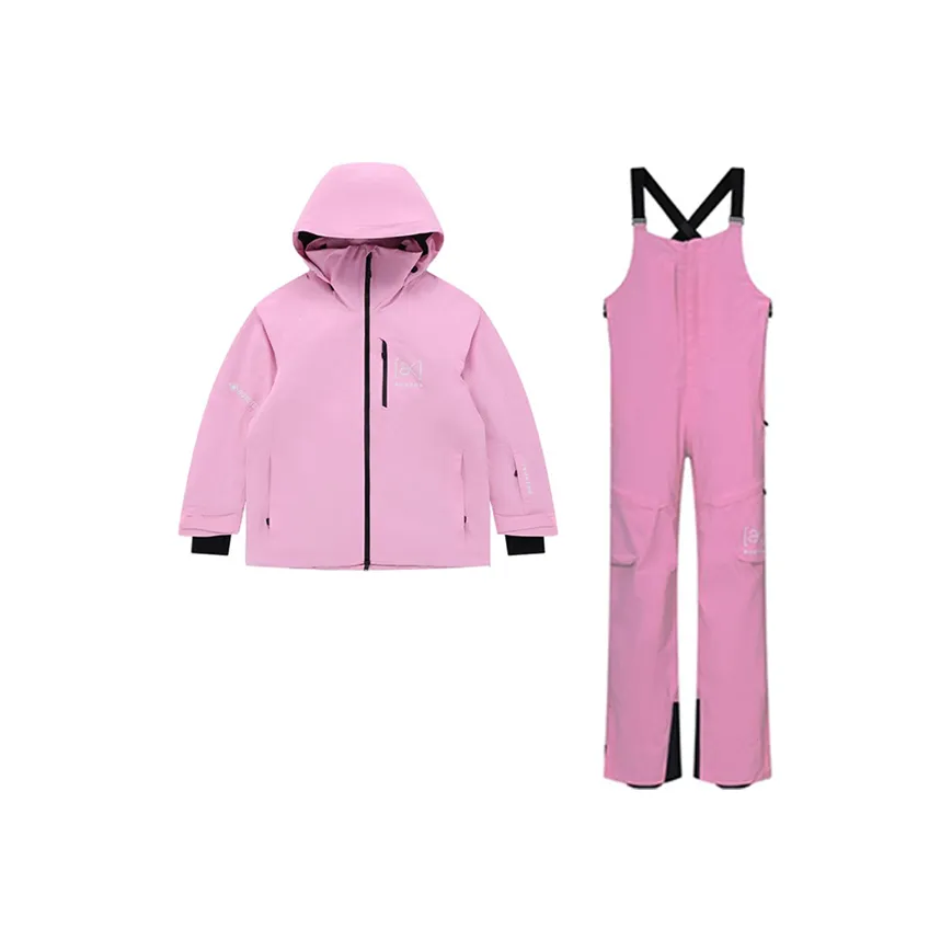 BURTON GORETEXAK 24-25 Winter Season Ski Suit Sets Women's Pink