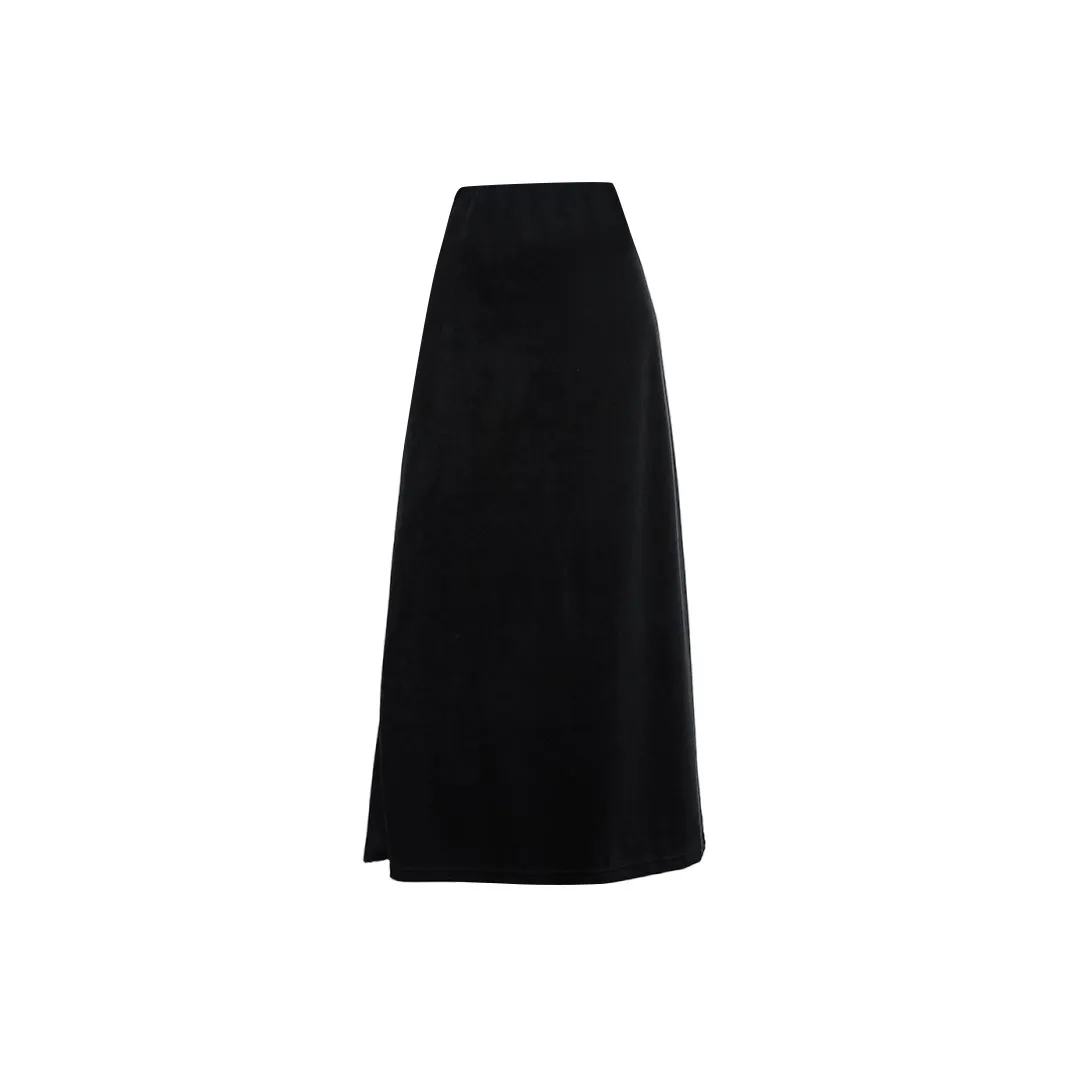 MM Casual Long Skirt Women's Black