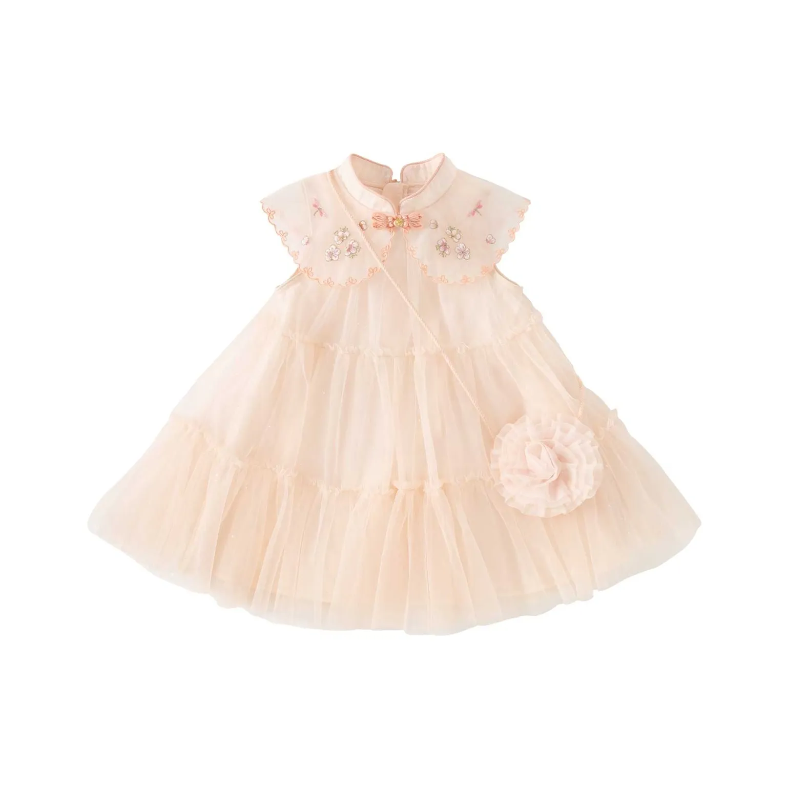 DAVE BELLA Платье Оранжевое Розовое Детское