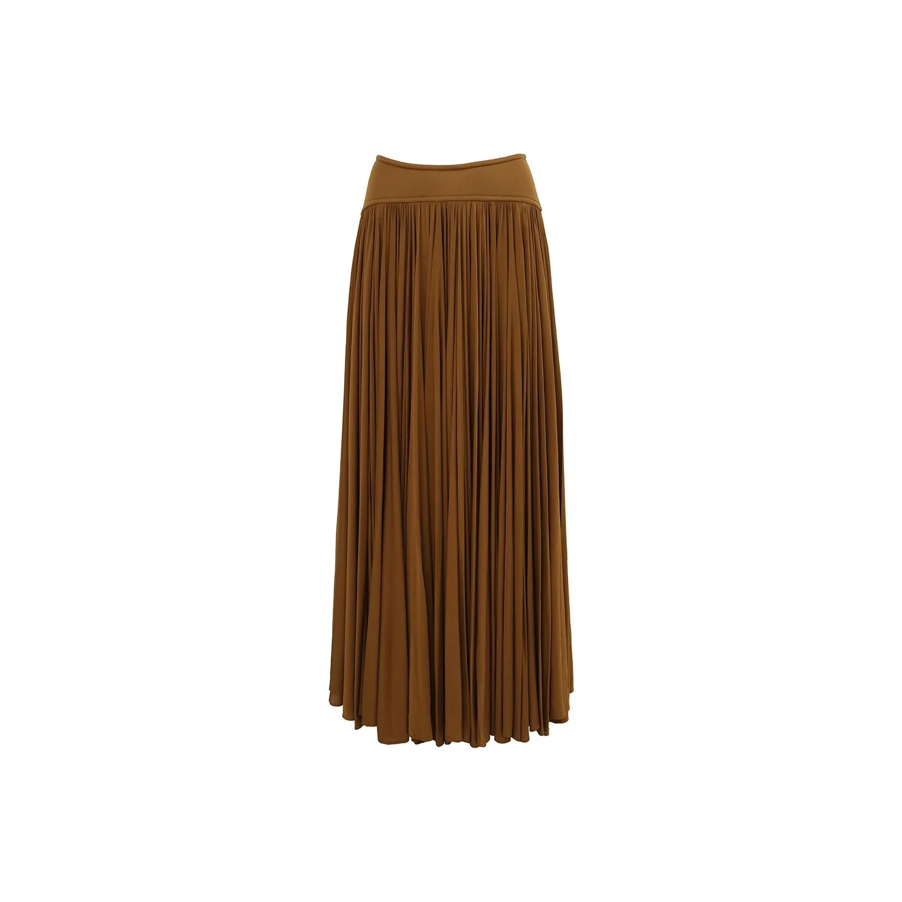 Zimmermann SS25 Casual Long Skirts Women's Khaki