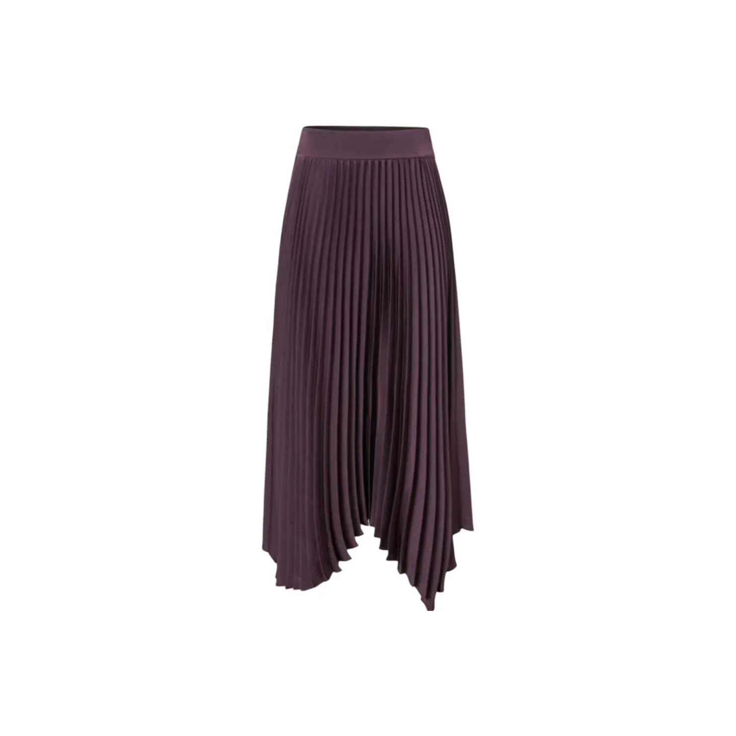 KARL LAGERFELD Повседневный Длинный Юбка Женские Бордовый