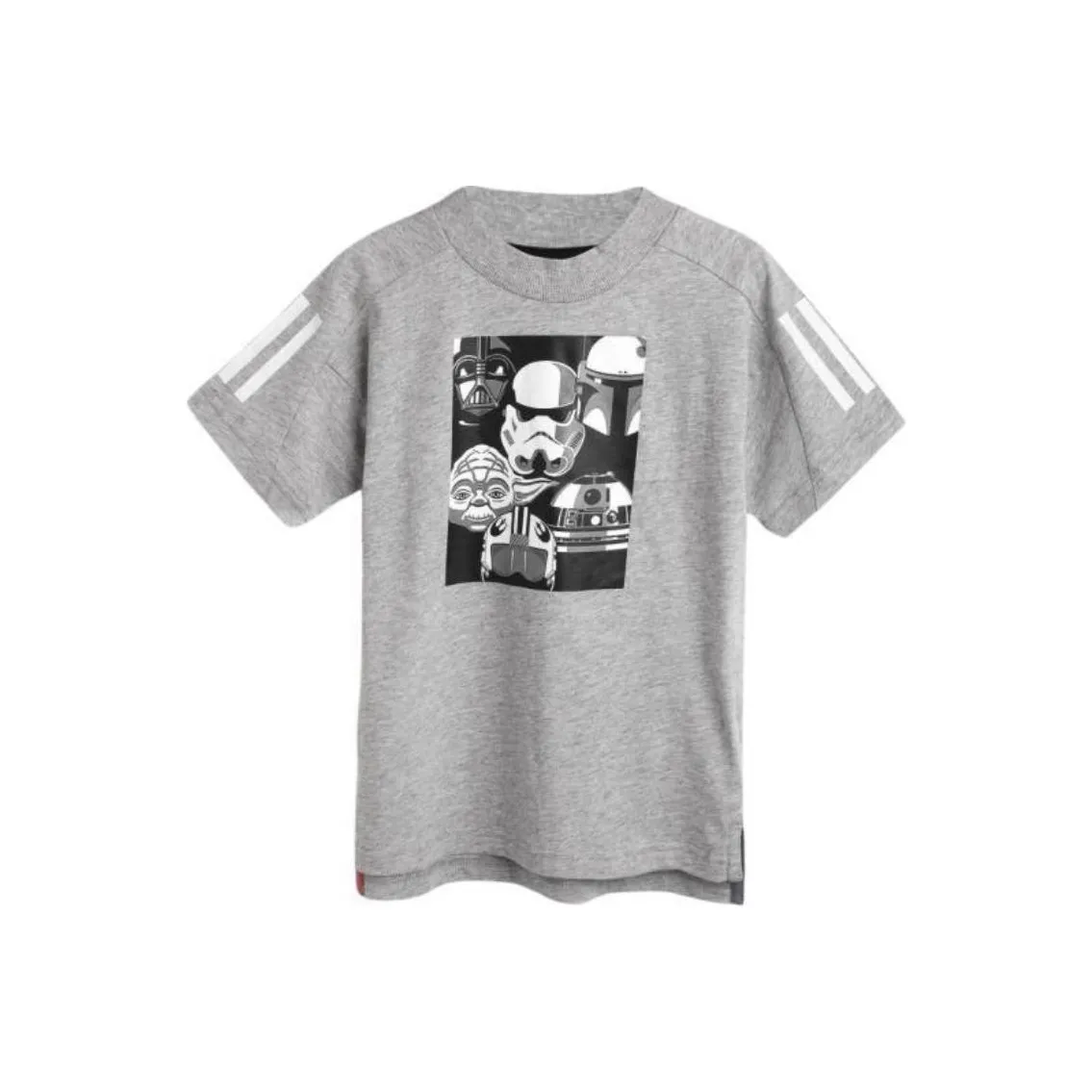 Adidas DisneySTAR WARS T-рубашка Серый Черный для детей 3-7 лет