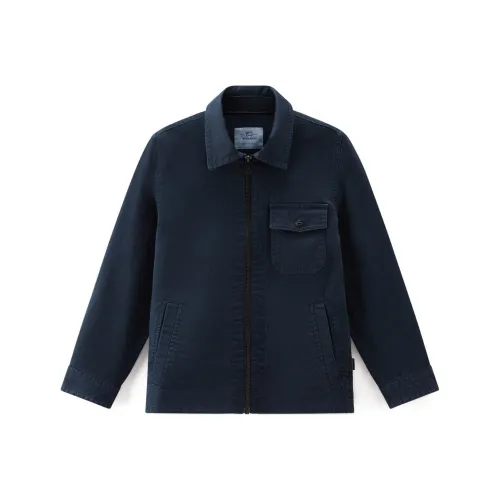 WOOLRICH Темно-синий Kids Рубашки
