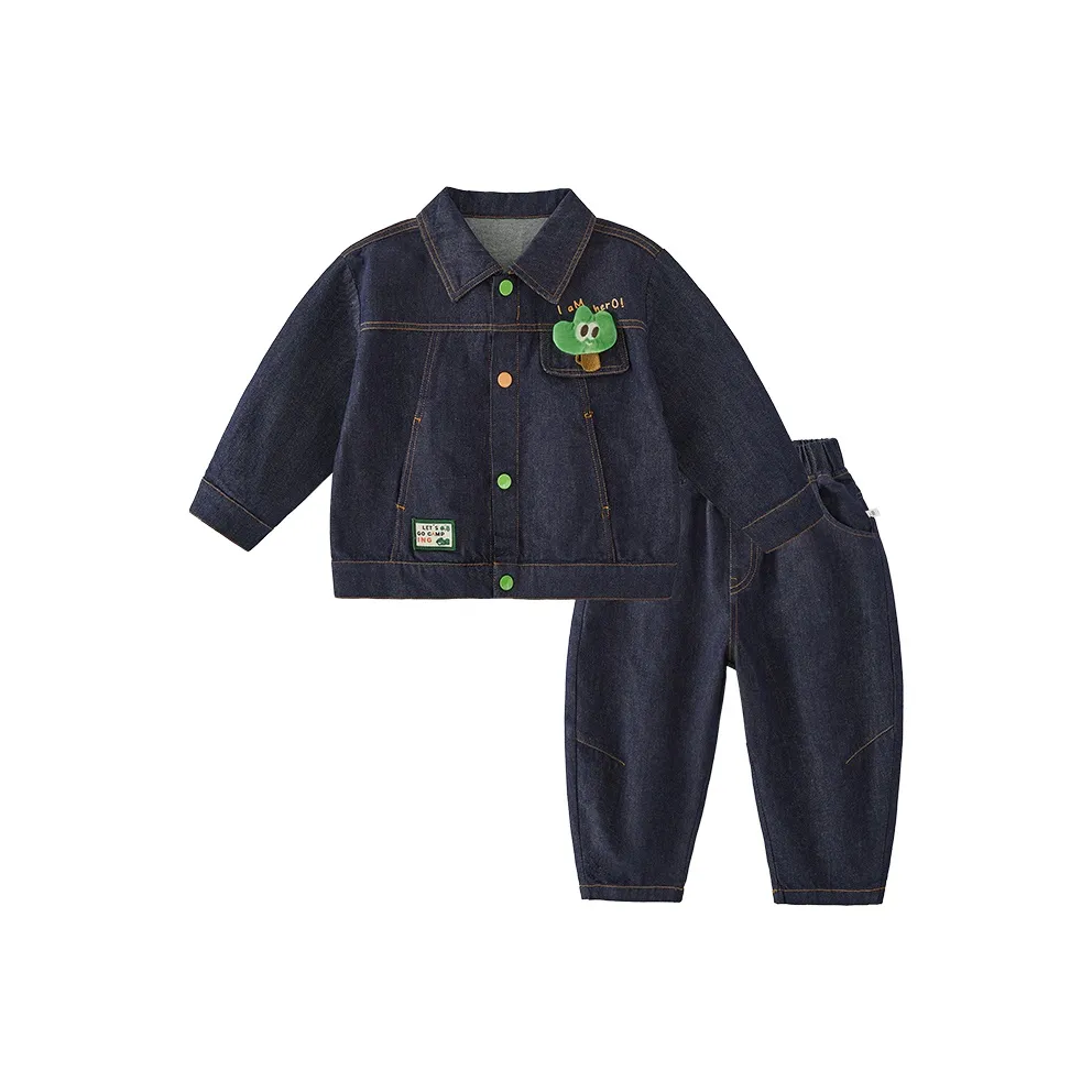 JELLYBABY Повседневная спортивная одежда Джинсовый синий для детей 3-7 лет