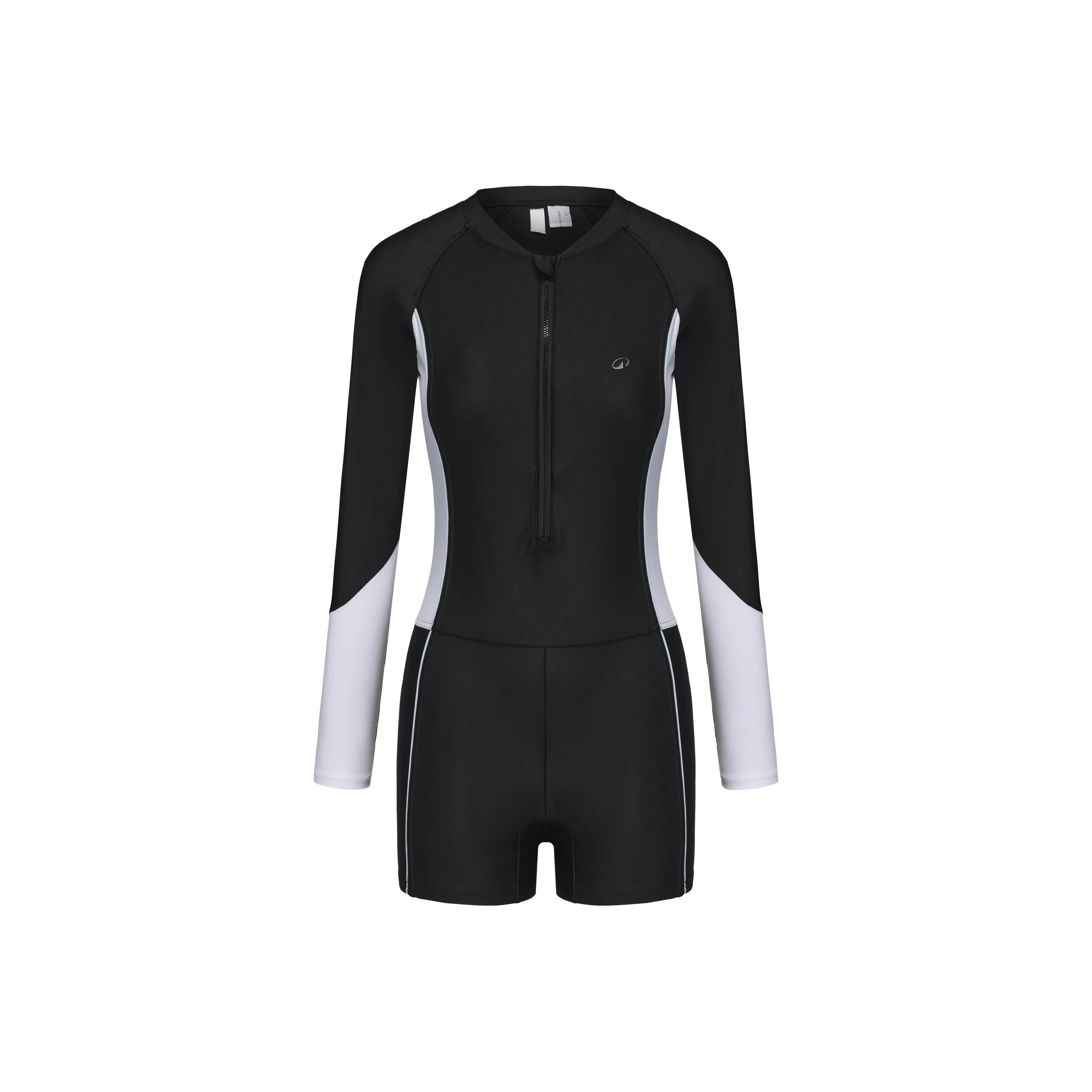 DECATHLON Ван-Пис Купальник Женские Дымчатый Черный Снег