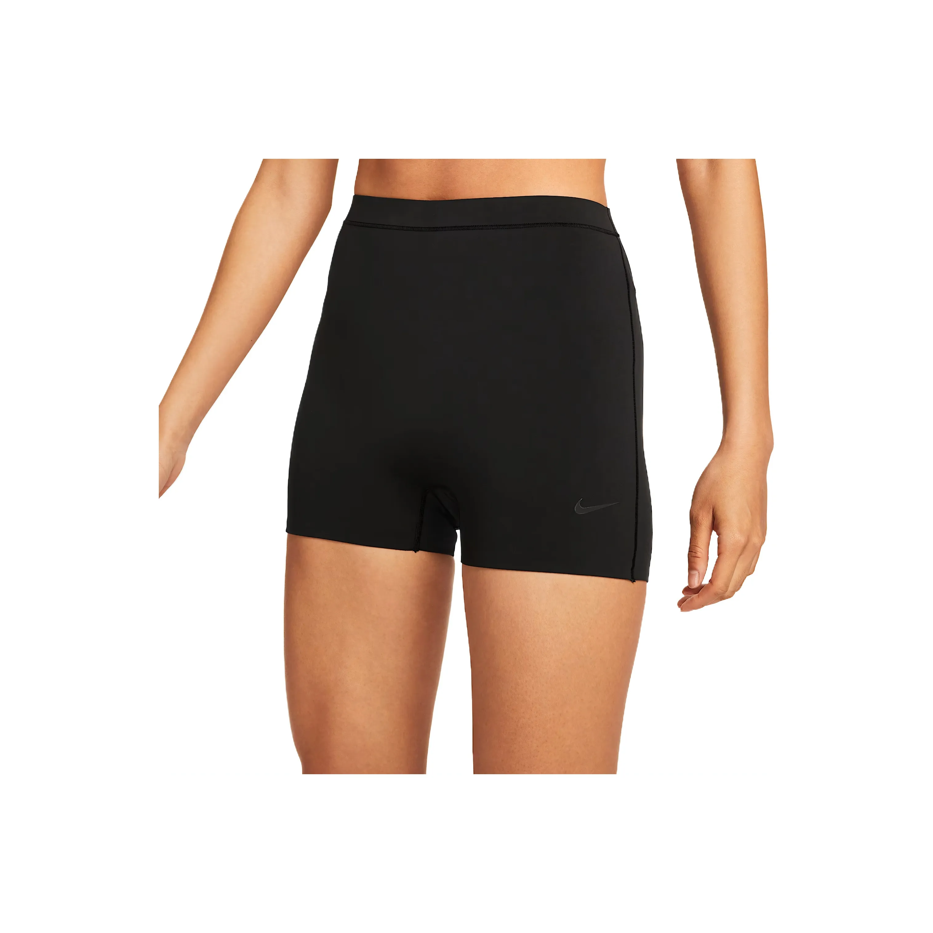 Nike Swoosh Йога Шорты Женские Черные