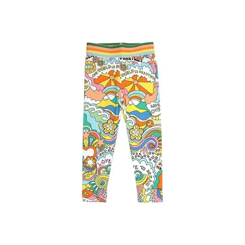 STELLA MCCARTNEY Многоцветные Женские Леггинсы