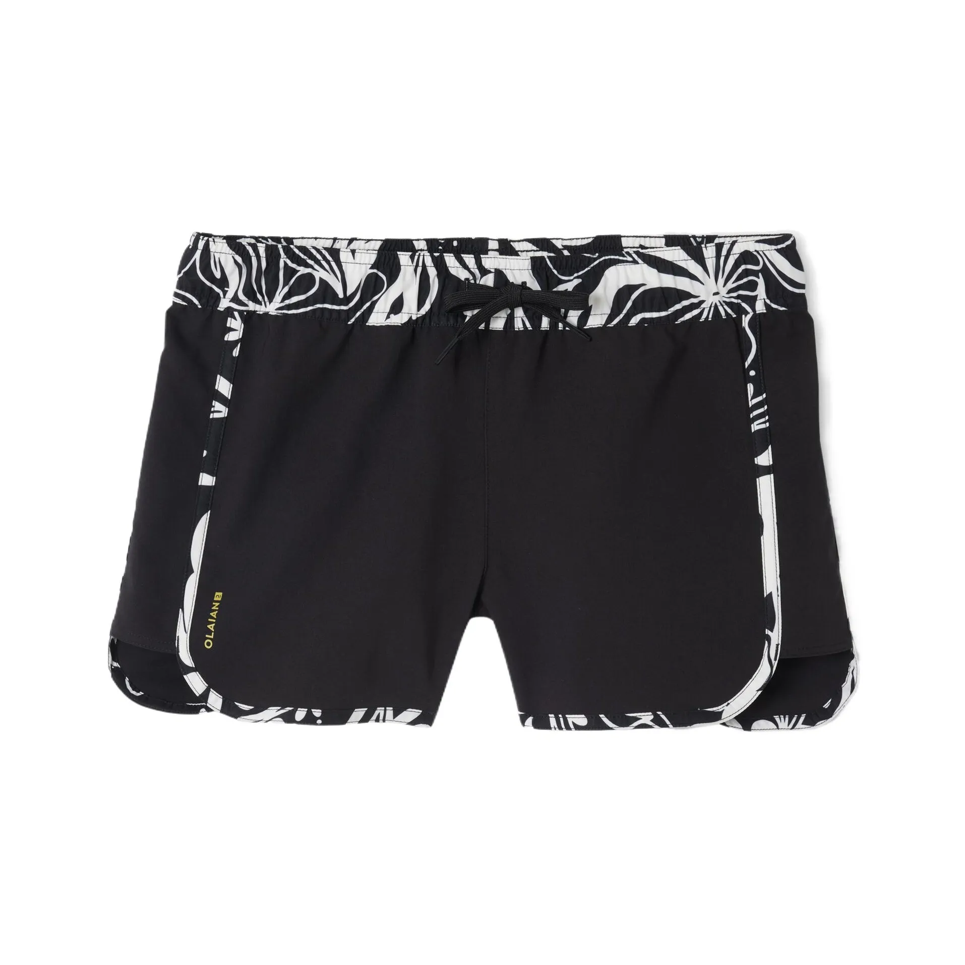 DECATHLON Beach Shorts Women's Smoked Black