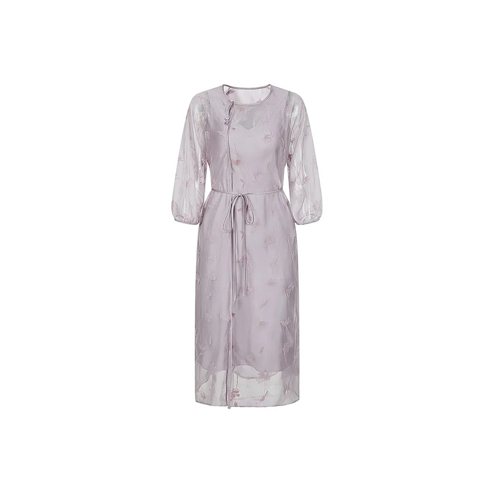 JZ. ANNAKRO Сиреневый Женские Комплекты с юбкой