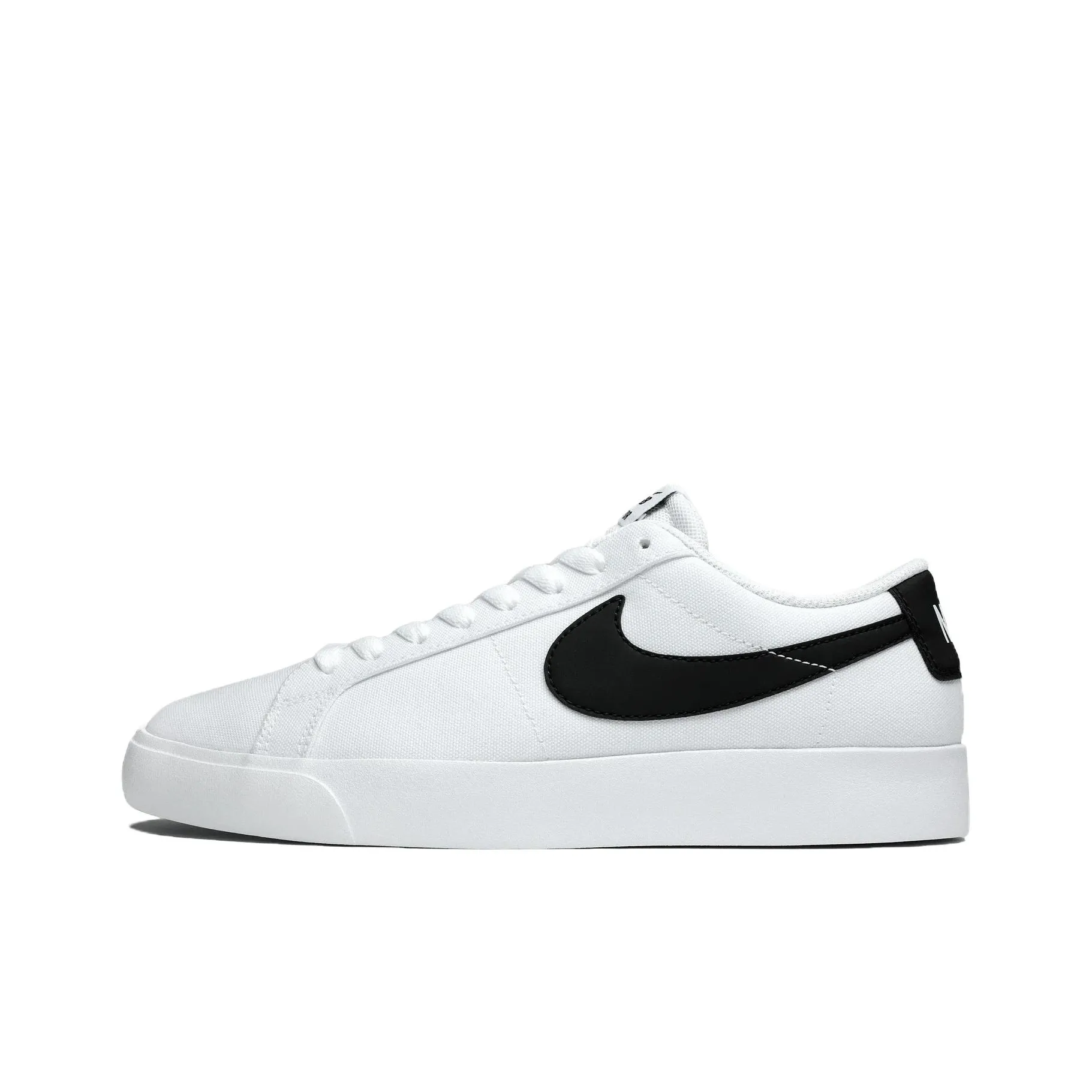 Nike SB Blazer Wear resistant And Lightweight Low Top Skateboard Shoes Men's White