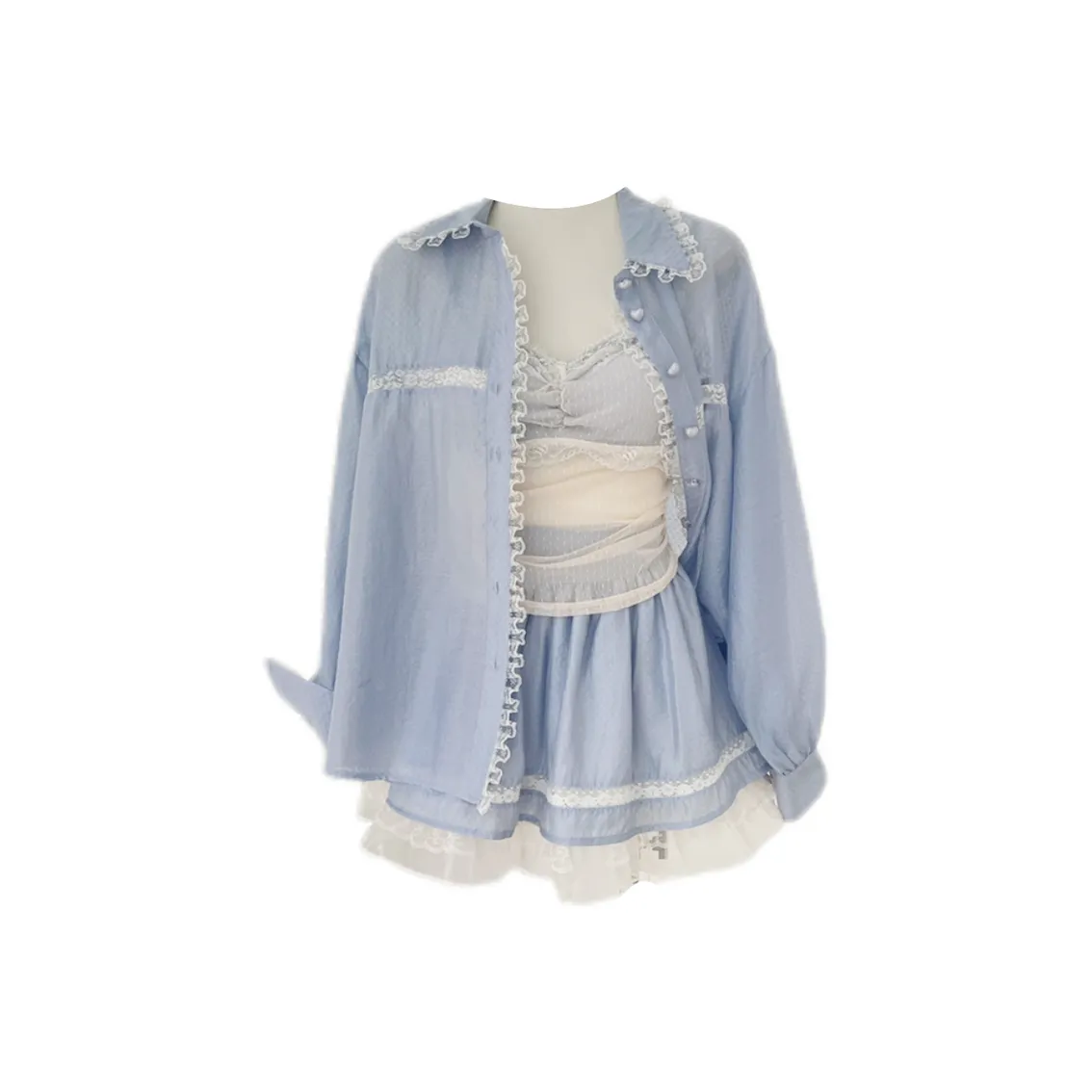 TUSHIFEI Two Piece Skirt Sets Women's