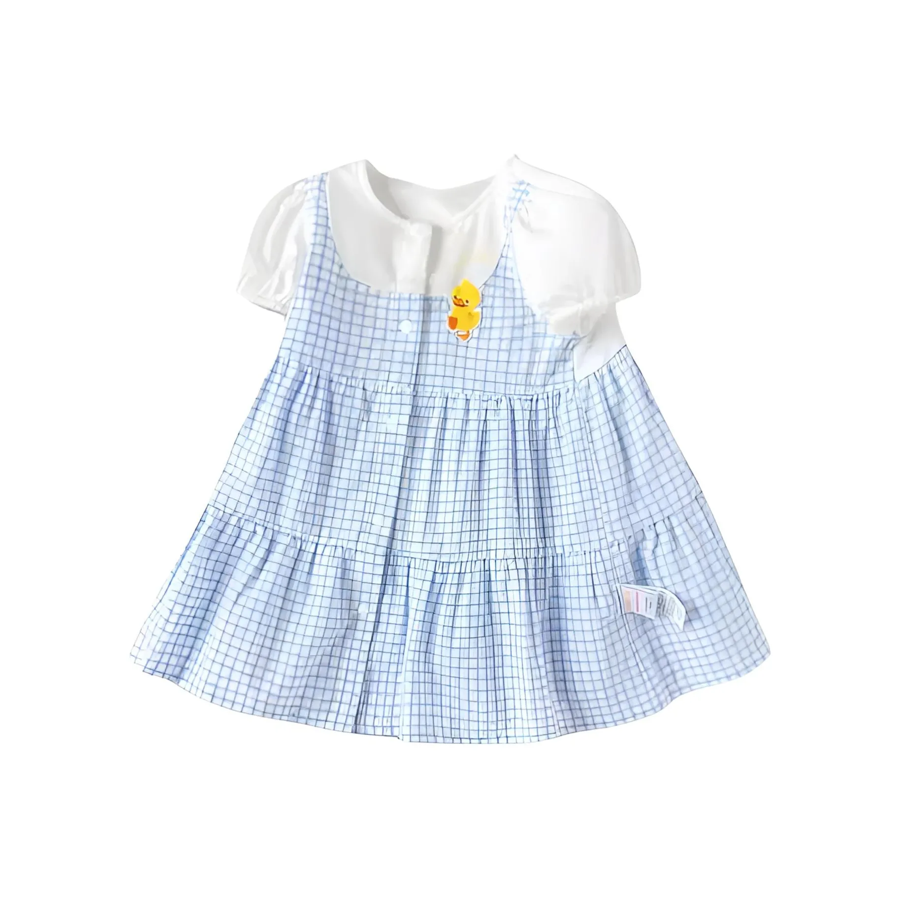 BALABALA Платье Chicken Ball IP Series Белый Синий Тон Детский