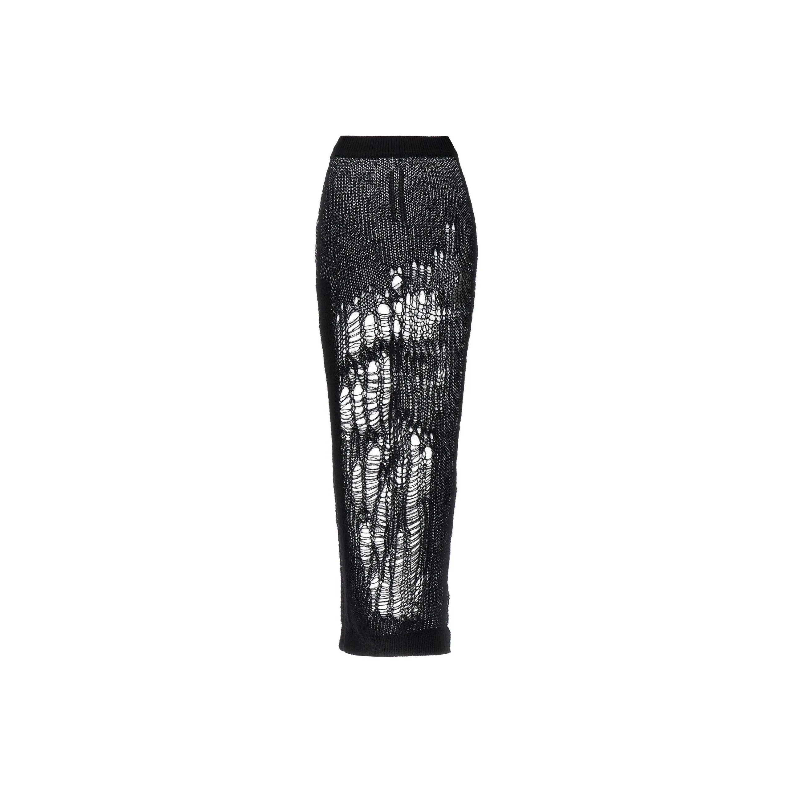 RICK OWENS Spider Ziggy Maxi Skirt